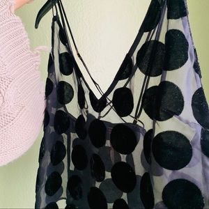 New with tags Victoria’s Secret sheer top